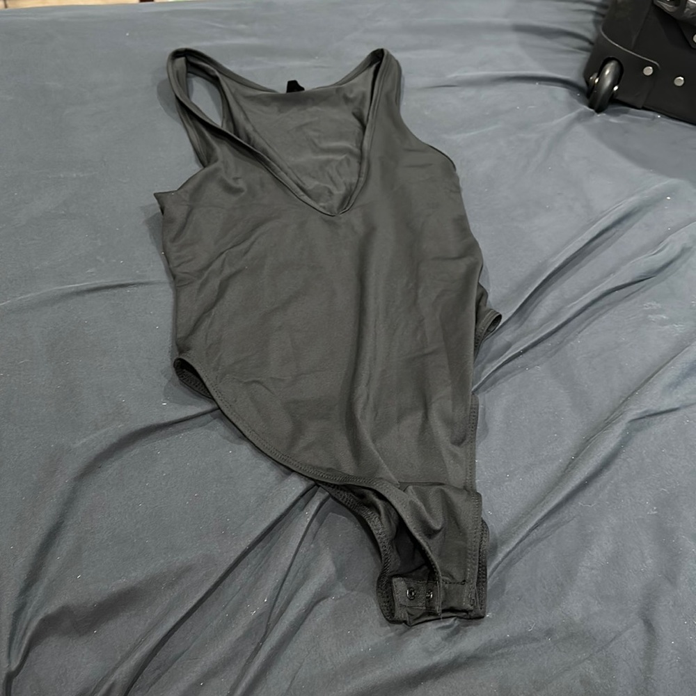 black bodysuit